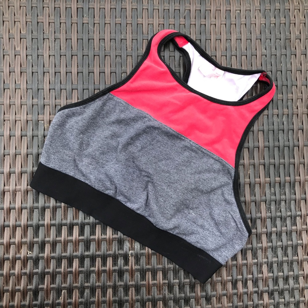 Tropical VS PINK Sports Bra - Picture 2 of 3